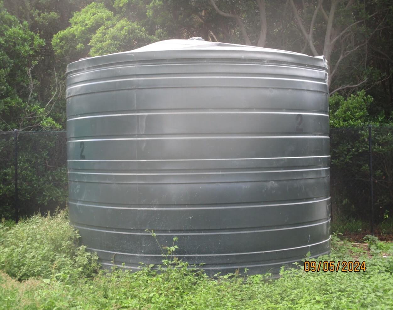 Grey water tank